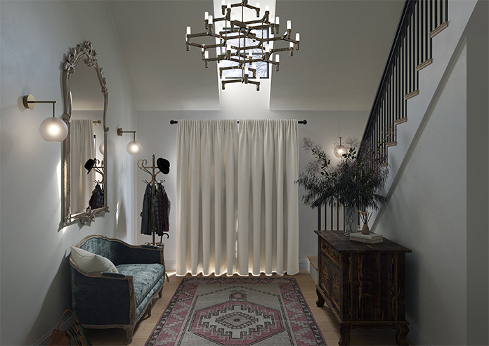 Oslo, Pearl - Made to Measure Curtains - Image 7